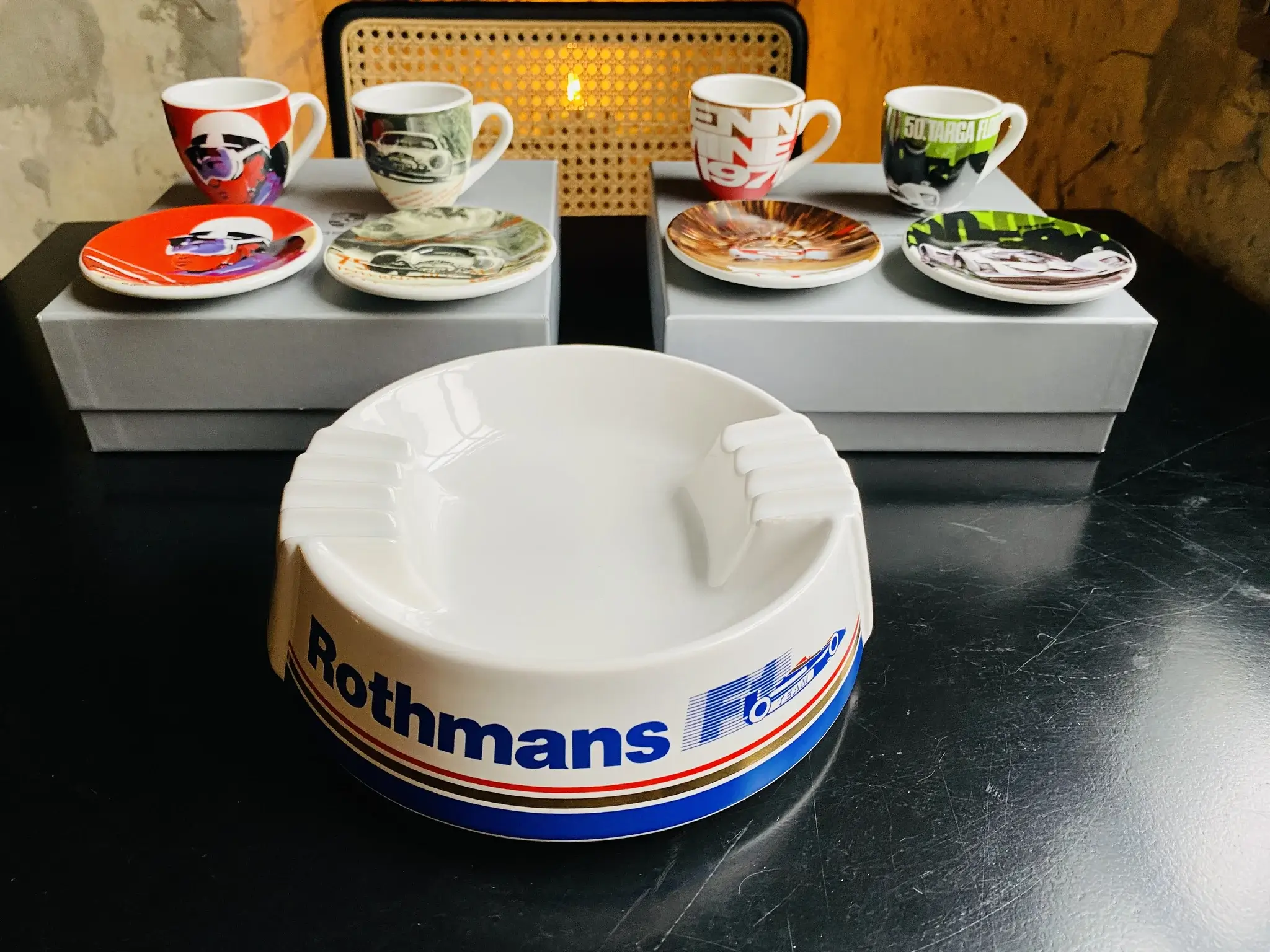 No Reserve Limited Edition Porsche Espresso Cup Set and Vintage